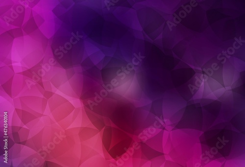 Dark Pink vector low poly texture.