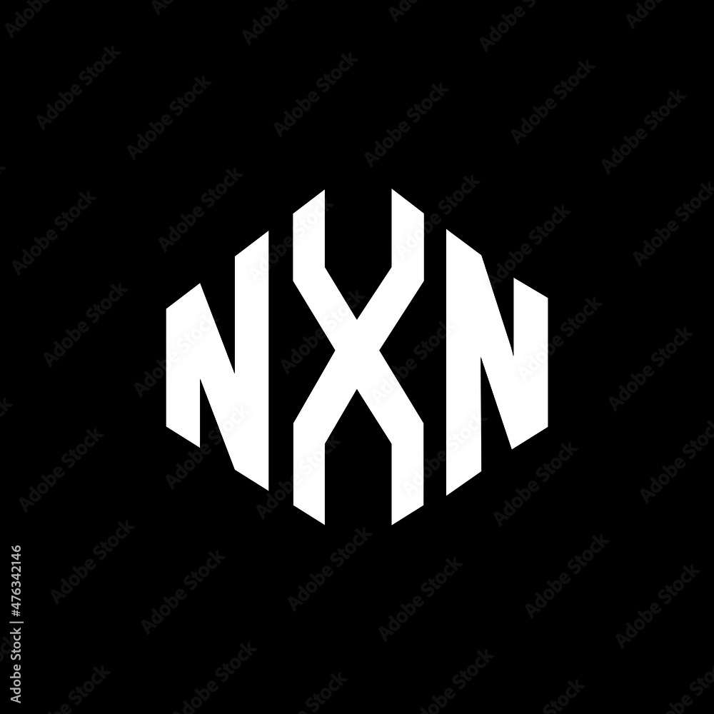 NXN letter logo design with polygon shape. NXN polygon and cube shape logo design. NXN hexagon vector logo template white and black colors. NXN monogram, business and real estate logo. NXN letter logo design with polygon shape. NXN polygon and cube shape logo design. NXN hexagon vector logo template white and black colors. NXN monogram, business and real estate logo.