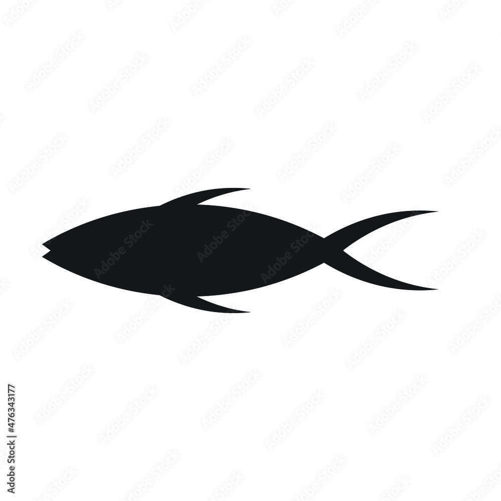 The illustration of fish vector. Suitable for animal, marine life or sea creature icon, logo sign or symbol. The illustration of fish vector. Suitable for animal, marine life or sea creature icon, logo sign or symbol.