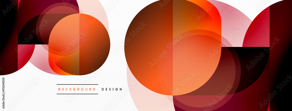 Geometrical minimal wallpaper. Geometric shapes. Vector illustration for wallpaper banner background or landing page Geometrical minimal wallpaper. Geometric shapes. Vector illustration for wallpaper banner background or landing page