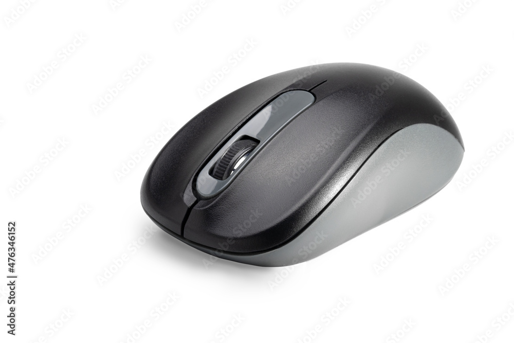 wireless computer mouse on white isolated background wireless computer mouse on white isolated background