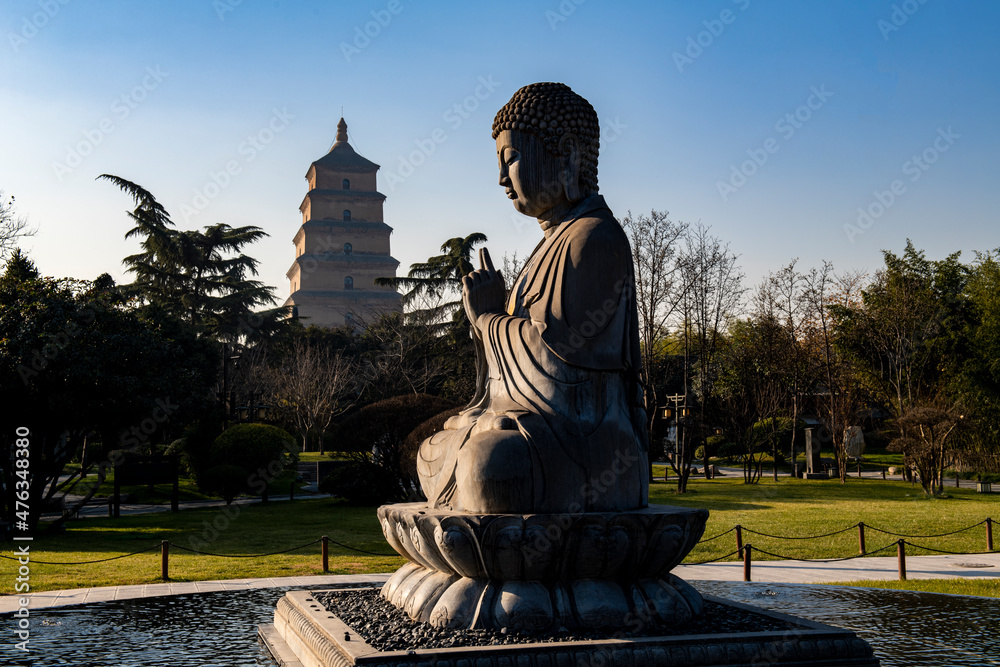 Fototapeta premium Big Wild Goose Pagoda 