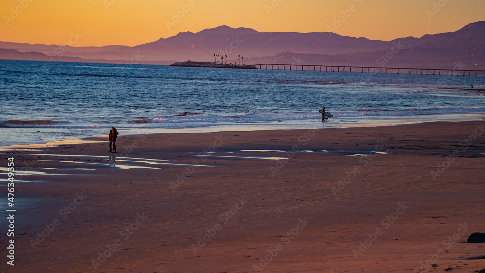 beach sunset