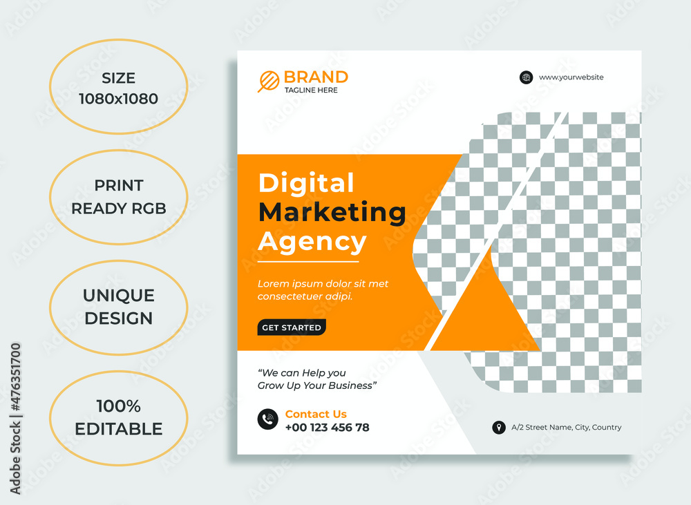 Corporate social media post design Corporate social media post design