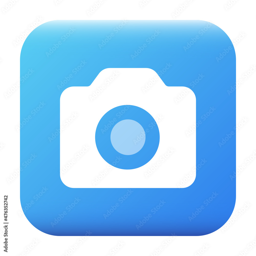 camera icon illustration