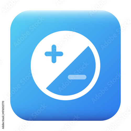 exposure icon illustration