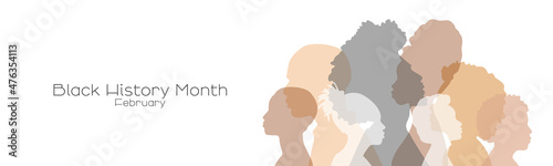 Black History Month banner.