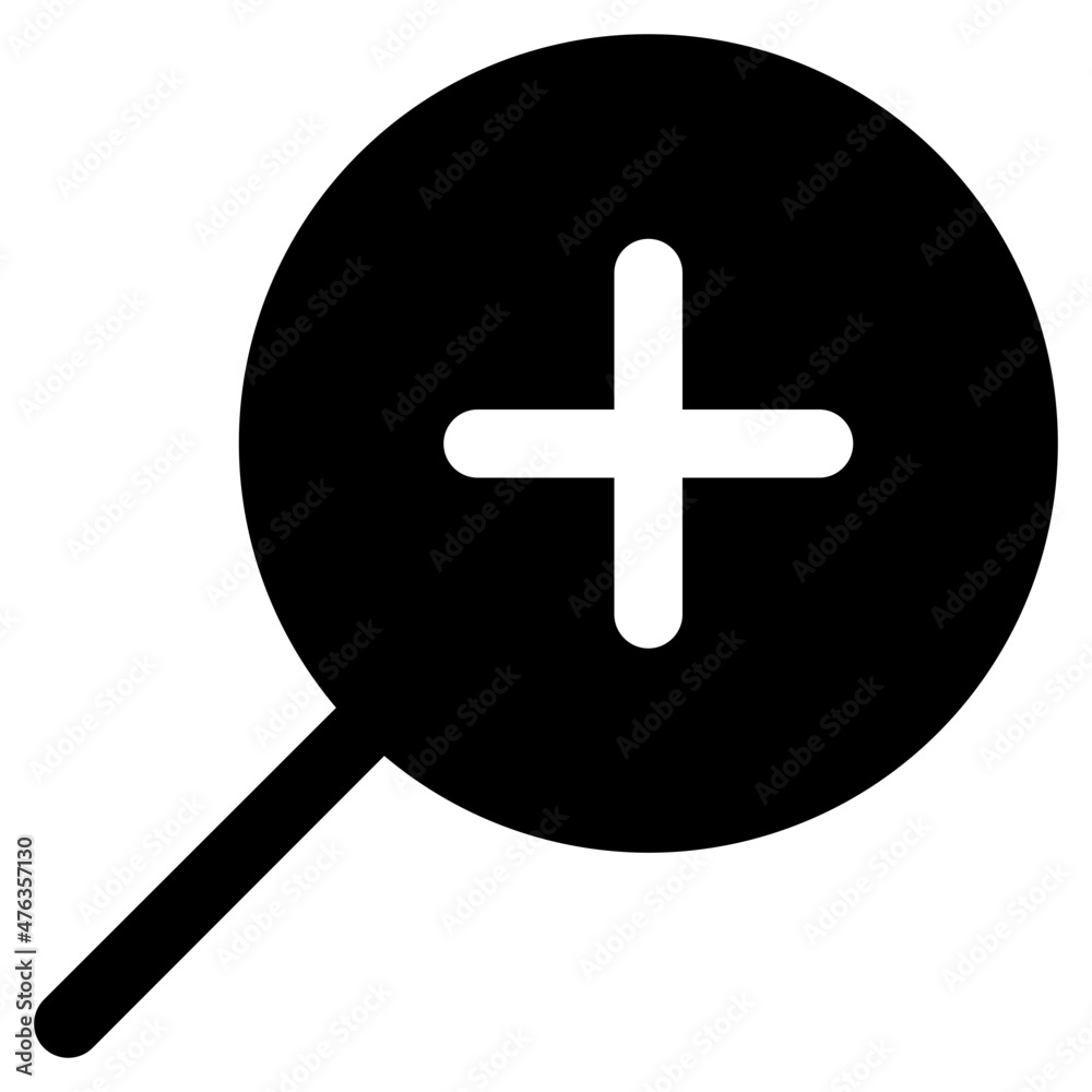 zoom in icon illustration zoom in icon illustration
