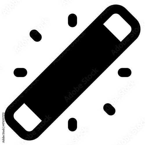fluorescent light icon illustration