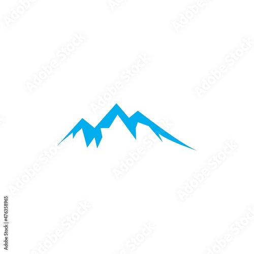 Mountain icon Logo Template Vector illustration design