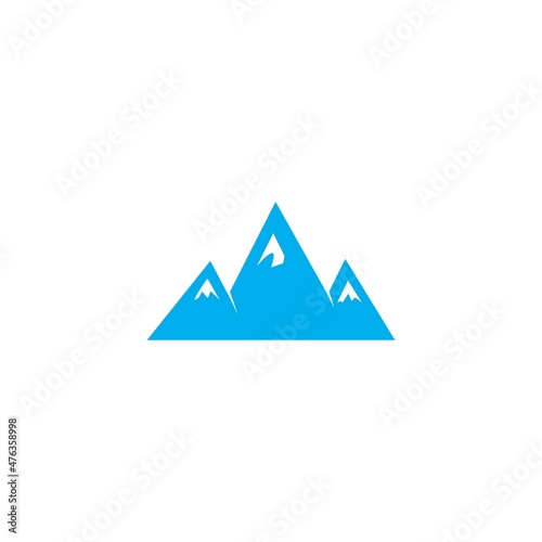 Mountain icon Logo Template Vector illustration design