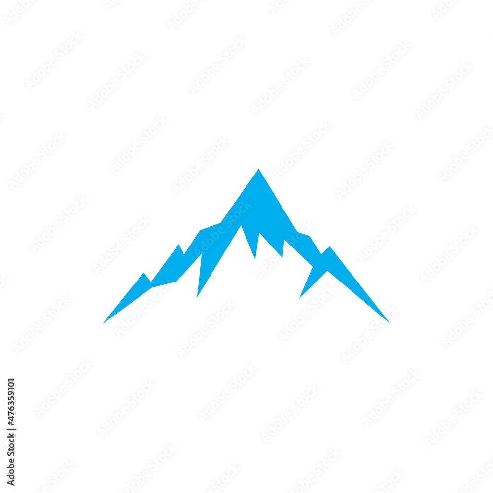 Mountain icon Logo Template Vector illustration design Mountain icon Logo Template Vector illustration design