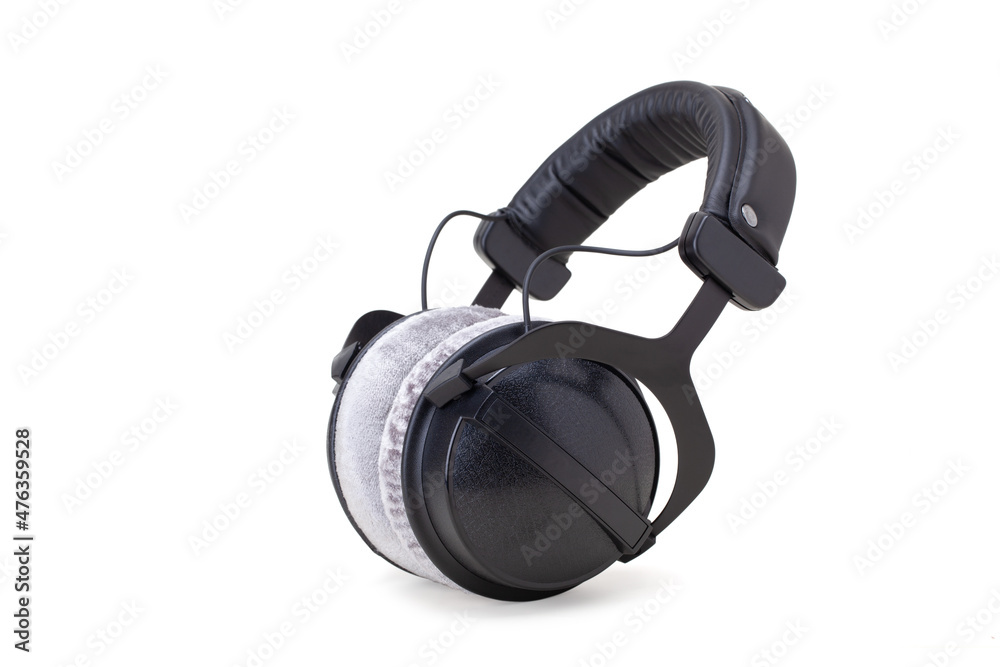 Black over ear wireless headphone Black over ear wireless headphone