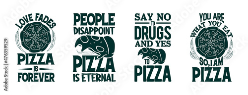 Pizza t shirt design bundle, Pizza typography t shirt design bundle, Pizza quotes bundle, Pizza shirts bundle, Pizza bundle design, Pizza svg bundle,