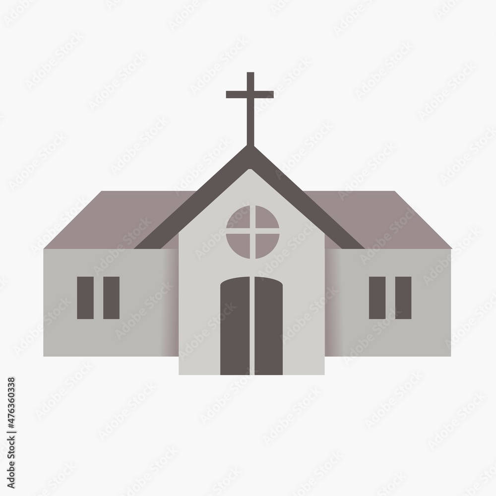 Minimal styled design of Small Church Minimal styled design of Small Church