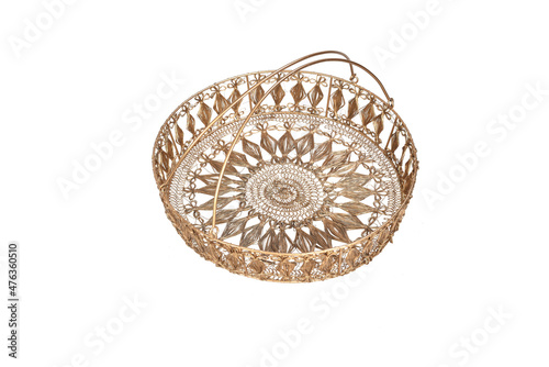 Metal Crochet with white background