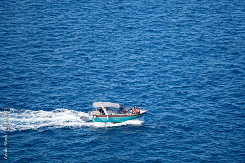 boat on the sea