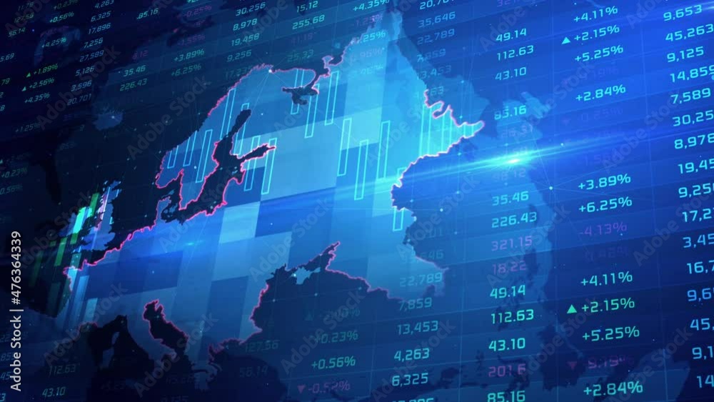The growth rate of the stock market and the Europe economy