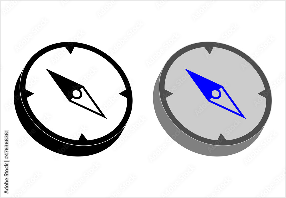 Obraz premium Compass Icon M_2112001