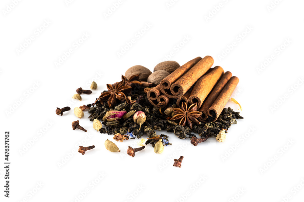 custom made wallpaper toronto digitalGreen time with natural spices. Tea ceremony ingredients