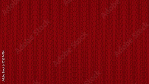 Red chinese pattern oriental background
