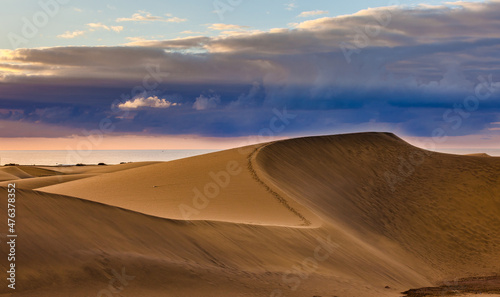 sand dunes in park