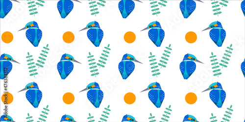 bird seamless pattern