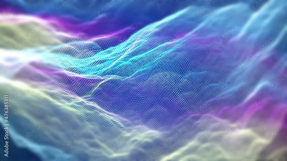 abstract blue background with space