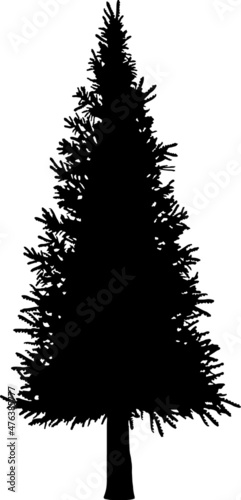 Pine Tree Silhouettes Pine Tree SVG EPS PNG