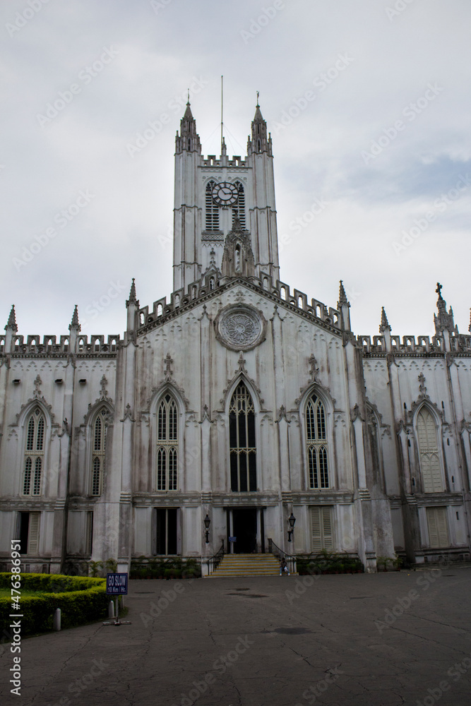 cathedral church in Kolkata of West Bengal in India