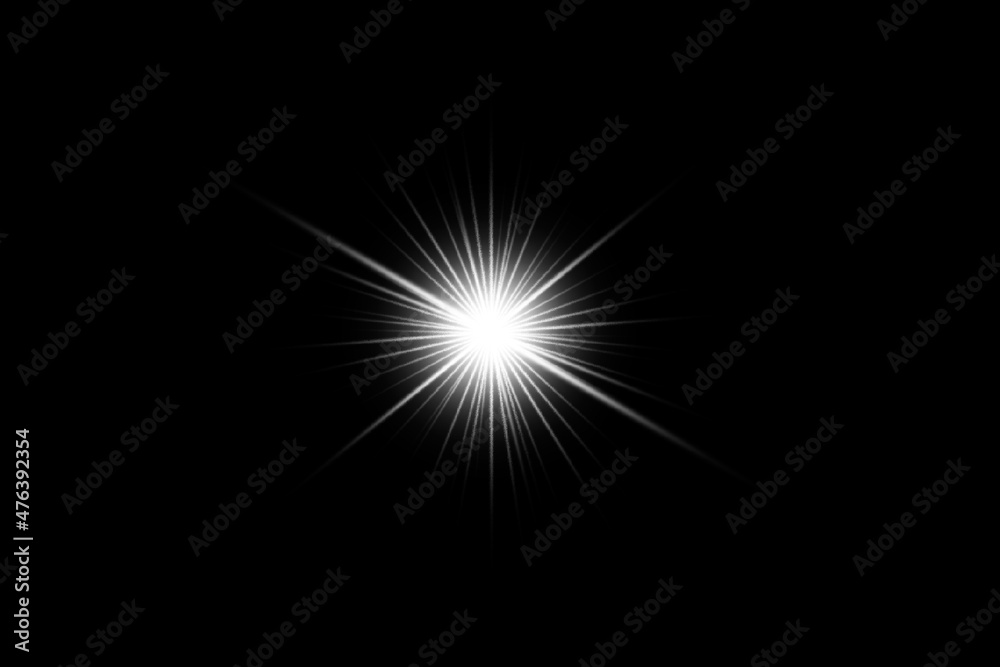 White glowing digital lens flare transparent Isolated White glowing digital lens flare transparent Isolated