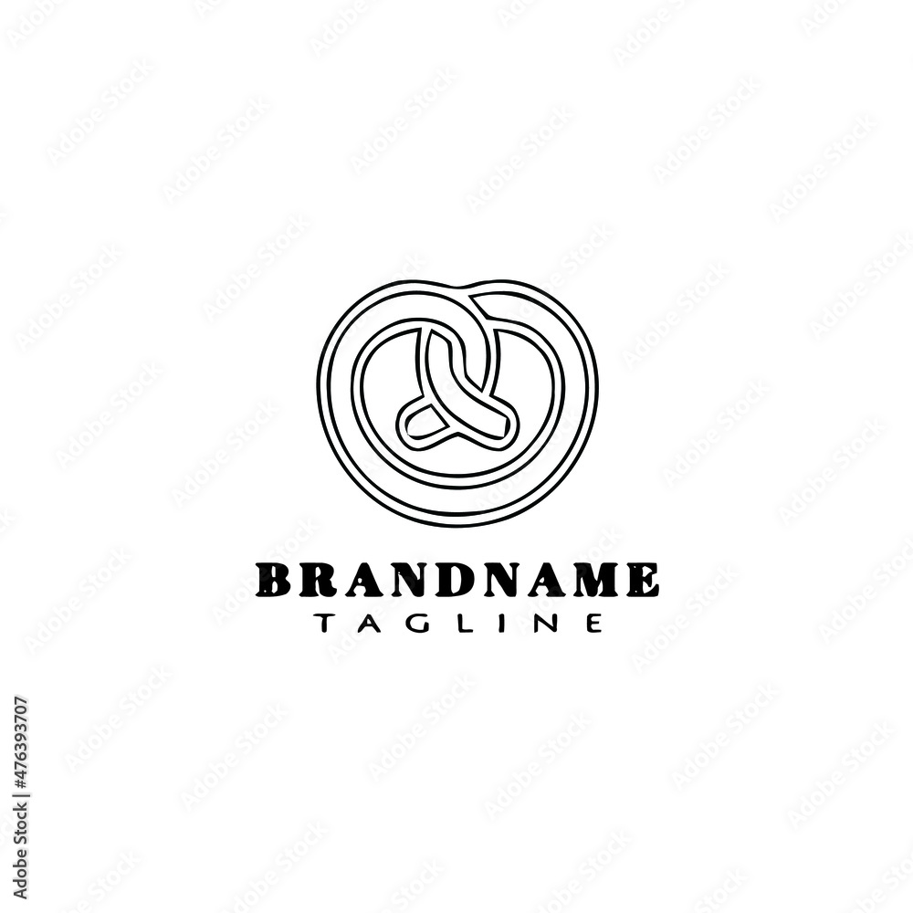 bread logo icon design template black isolated vector illustration bread logo icon design template black isolated vector illustration