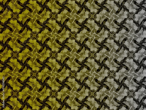 Unique background for wallpaper and surface design. Creative seamless pattern. Collage.