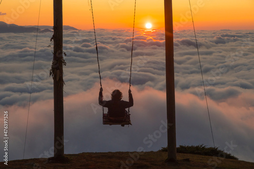 Above the Clouds Huser Plateau, Camlihemsin Rize, Turkey	 photo