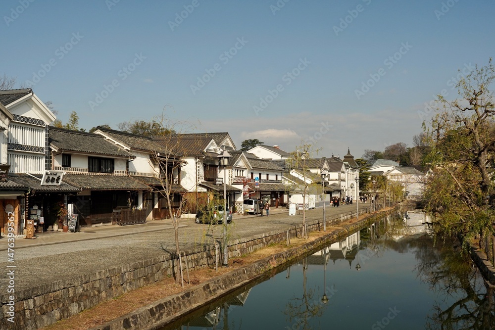 日本の古い町並み