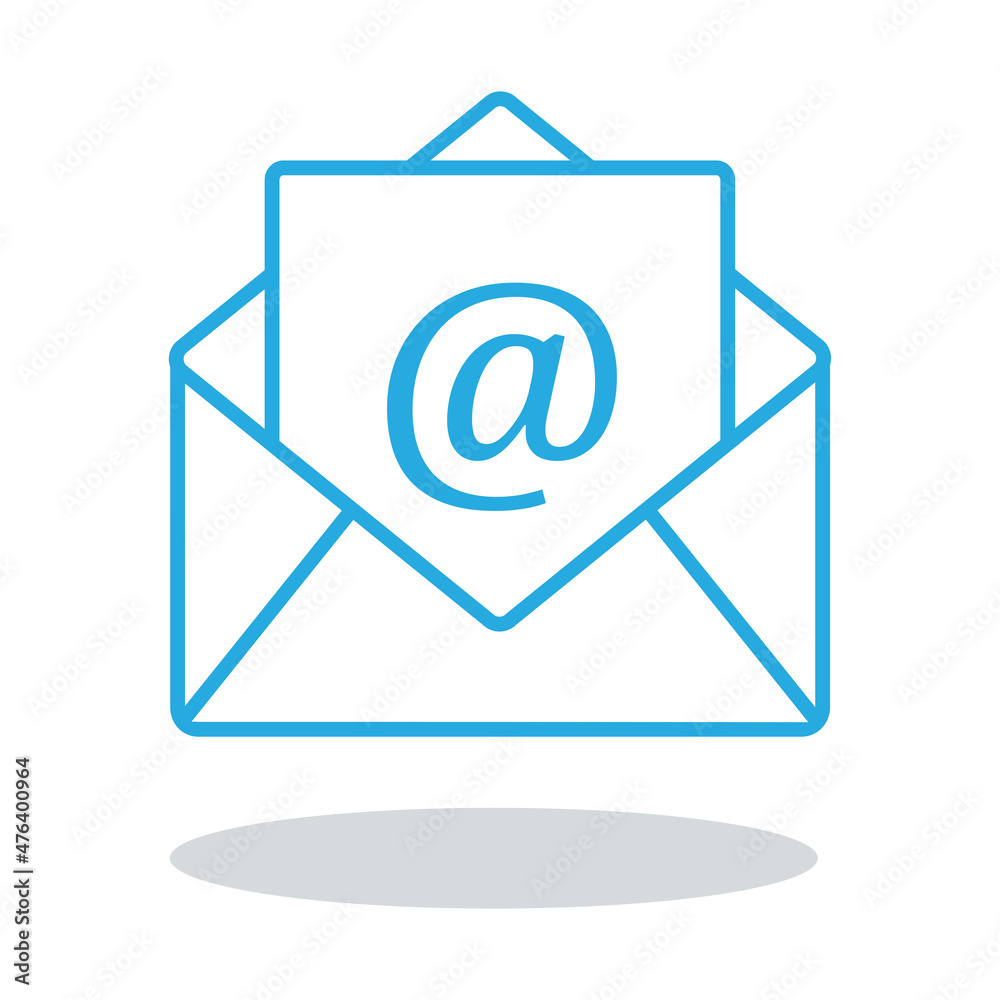 Mail icon vector isolated on white background. Trendy mail icon in flat style. Template for app, ui and logo. Icon mail for your web site. Modern mail icon, EPS 10 Mail icon vector isolated on white background. Trendy mail icon in flat style. Template for app, ui and logo. Icon mail for your web site. Modern mail icon, EPS 10