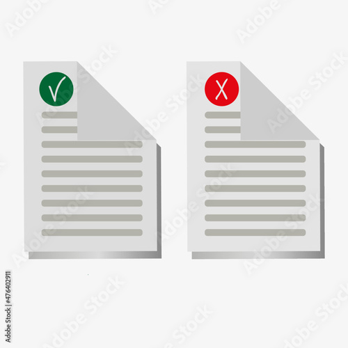Free Download Checklist icon. Stock vector illustration flat design.EPS10 - GFXLoad