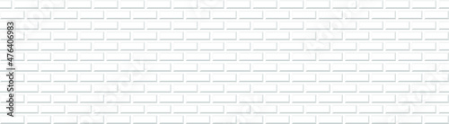 white background with brick wall