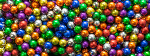 colored balls with visible details. background or texture