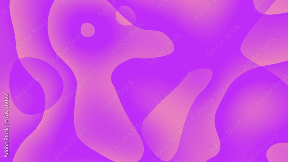 Pink Gradient Fluid Background Design Layout Loop Animation Cool 3d