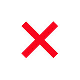 Red cross sign / rødt kryds, Vector