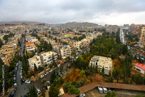 View of the city Damascus