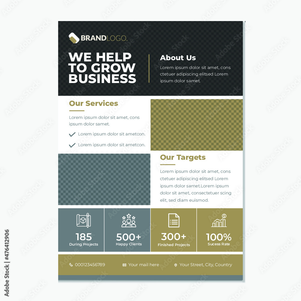 Modern Creative Business Flyer Template Modern Creative Business Flyer Template