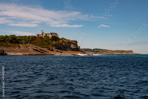 Santander coast, on the Cantabrian coast. photo