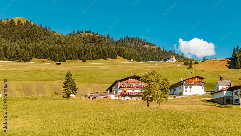 Beautiful alpine summer view near Anrauth, Tyrol, Austria