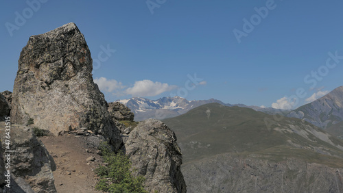 massif des écrins, randonnée au lac du puy vachier