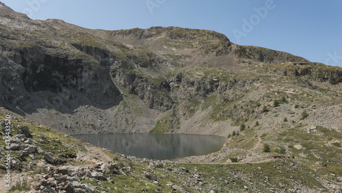 massif des écrins, randonnée au lac du puy vachier