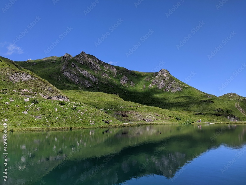 Alpenlandschaft, See