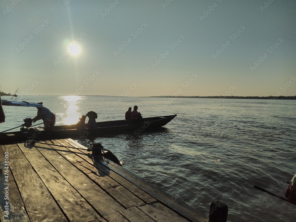 fishermen on the pier