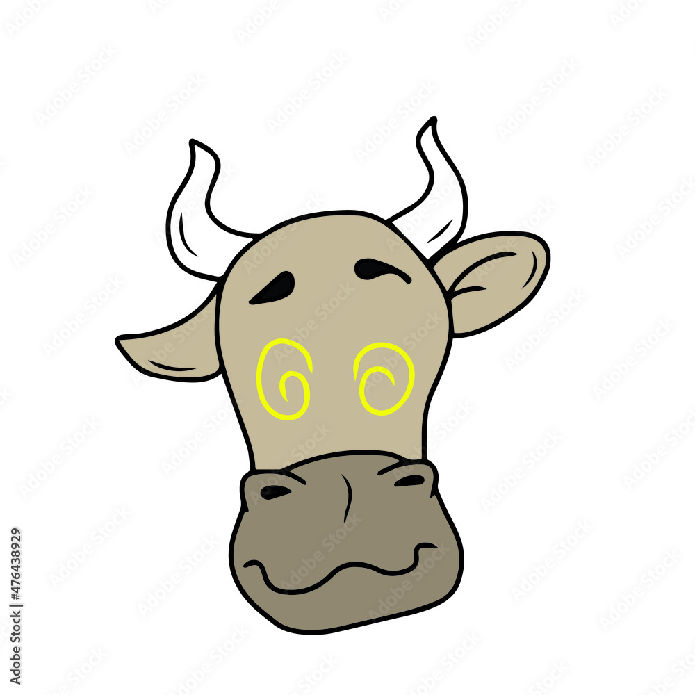 Vector children's design for backgrounds and fabrics, postcards, stickers. Funny bull holiday New year,Christmas
Vector children's design for backgrounds and fabrics, postcards, stickers. Funny bull holiday New year,Christmas